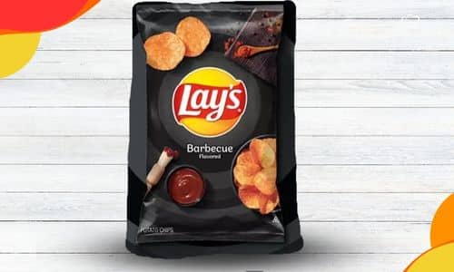 Barbecue flavoured Lays