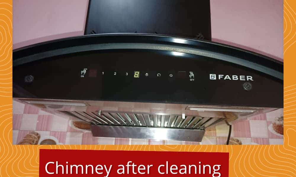 Remove the filters from the chimney